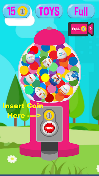 Schermata Surprise Eggs Vending Machine Mod 2