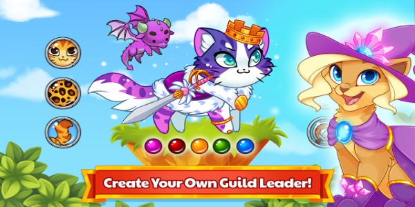 Castle Cats - Idle Hero RPG Ảnh chụp màn hình 3