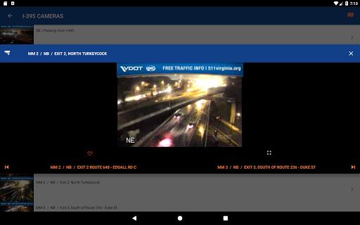 VDOT 511 Virginia Traffic ဖန်သားပြင်ဓာတ်ပုံ 2