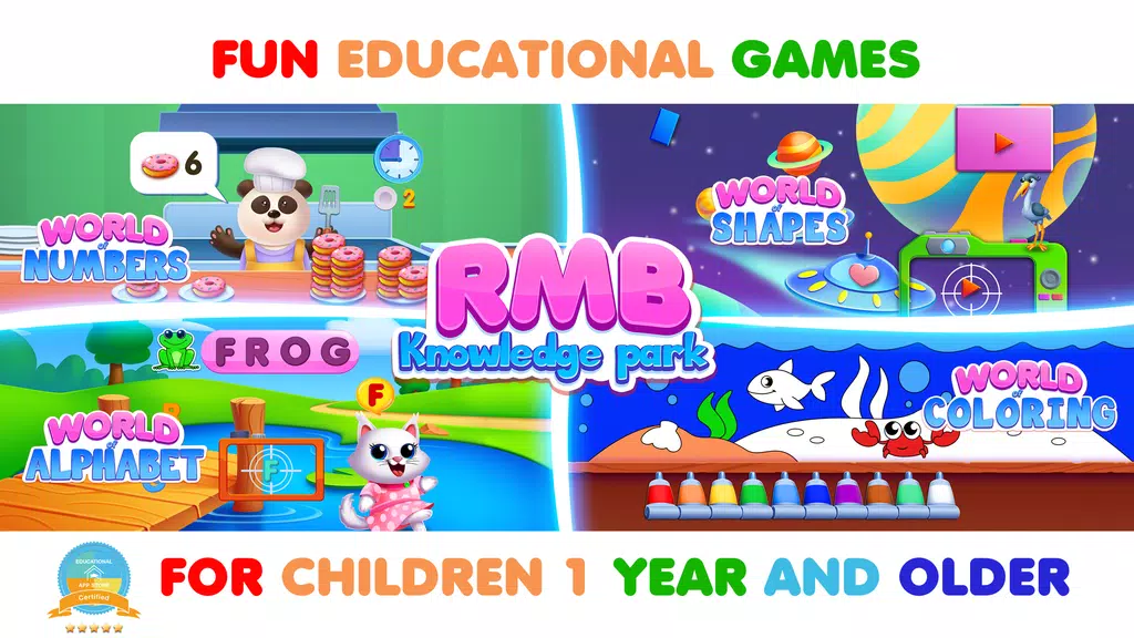 RMB Games 1: Toddler Games Ekran Görüntüsü 1