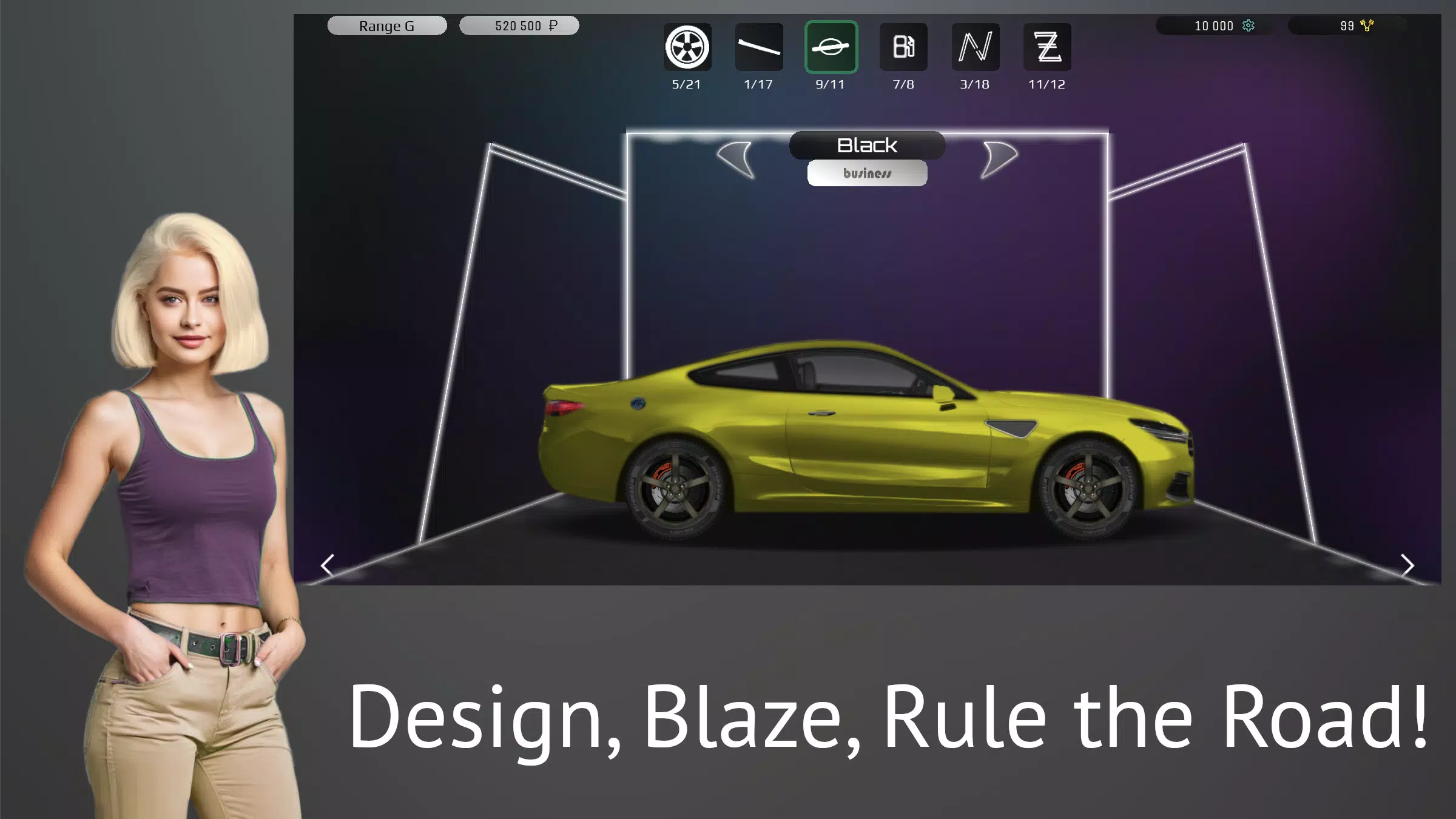 Schermata Car Tycoon: Create Your Car 1
