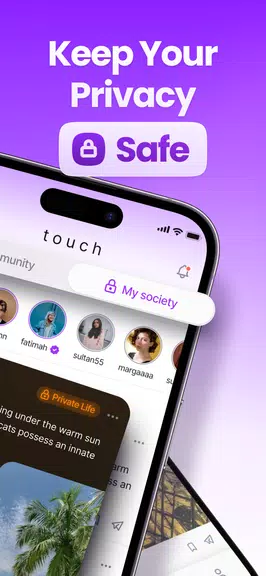 Touchapp - Meaningful Sharing Скриншот 2