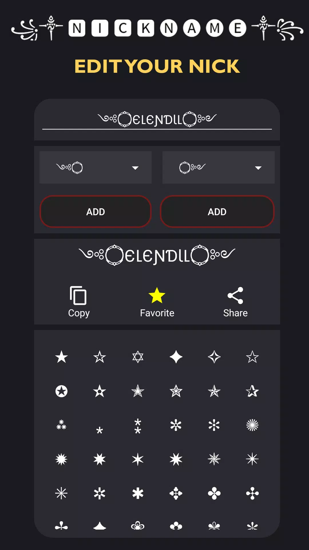 Crosshair & Nickname Generator Captura de tela 3