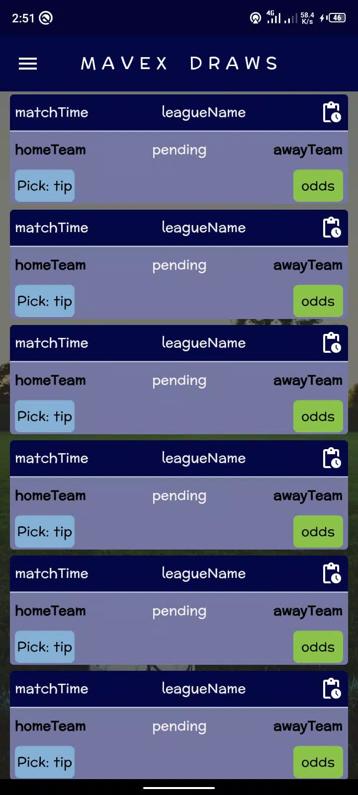 MAVEX BETTING TIPS Capture d'écran 1