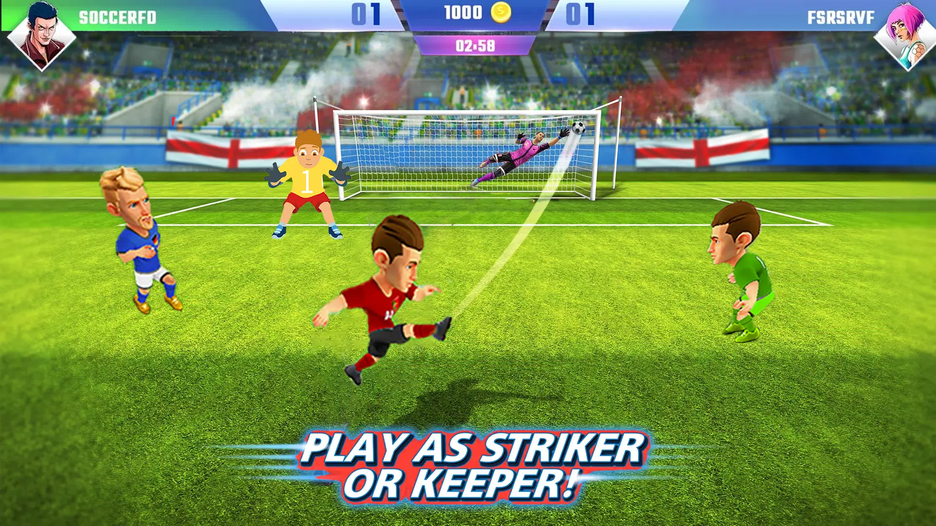 Mini Football Games Offline Screenshot 2