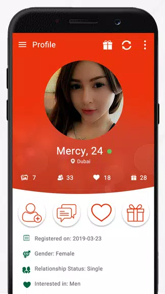 UAE Dating & Dubai Chat スクリーンショット 1