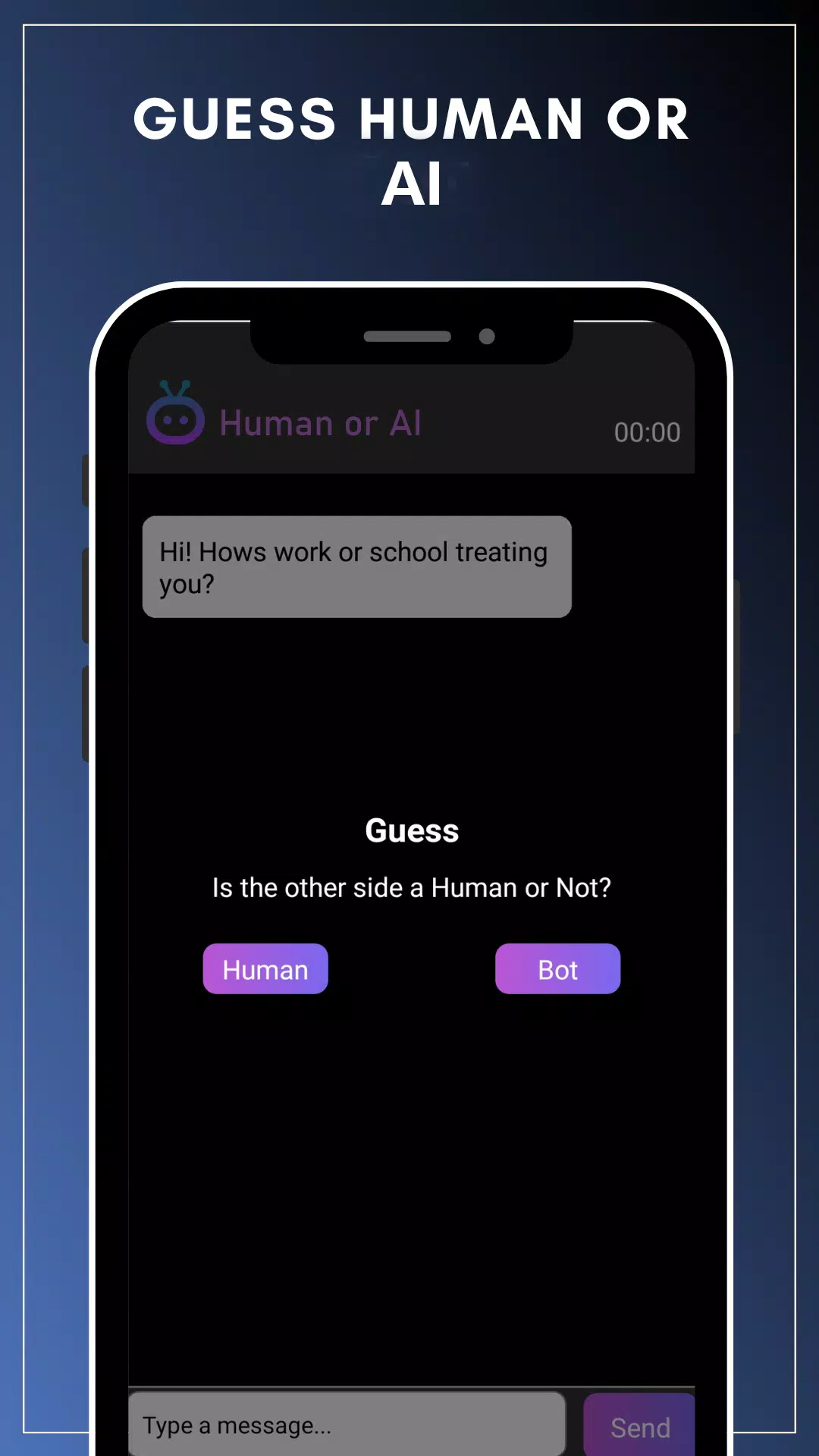 Human or AI Zrzut ekranu 2