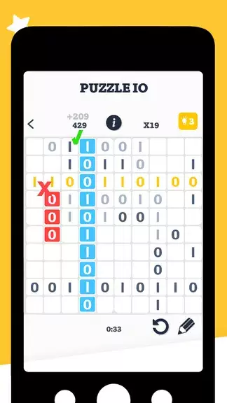 Puzzle IO Binairo Sudoku Tangkapan skrin 2