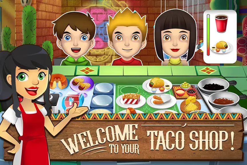 Schermata My Taco Shop: Food Game 1