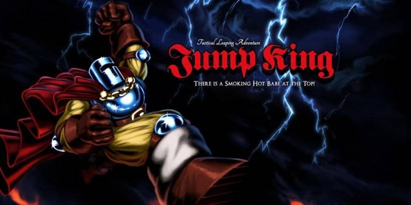 Mobile에서 Jump King Launches : Soft Launch에서 현재 클래식 플랫폼 및 도전적인 게임 플레이를 경험하십시오.