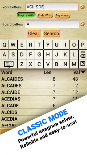 Word Breaker - Scrabble Helper स्क्रीनशॉट 2