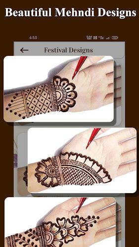 Mehndi Design - Easy Simple ဖန်သားပြင်ဓာတ်ပုံ 2