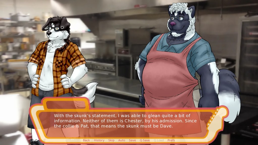 Chord Progressions, Furry Visual Novel स्क्रीनशॉट 1