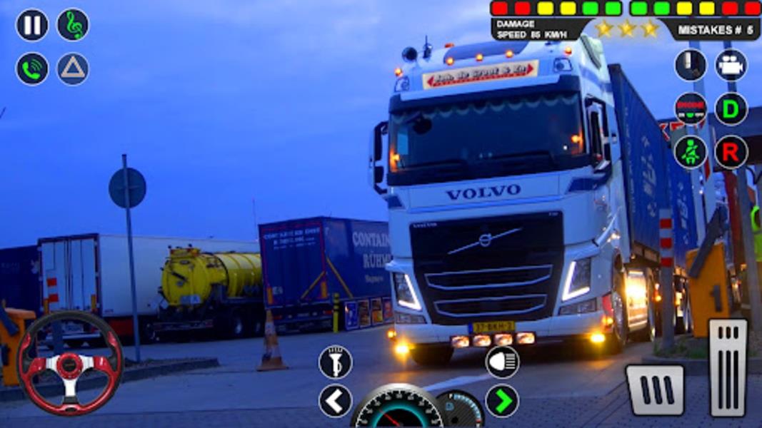 Europe Truck Simulator Driving Captura de tela 4