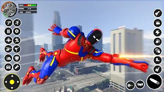 Spider Rescue- Rope Hero games Tangkapan skrin 3