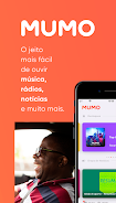 Mumo: música, rádio e notícias スクリーンショット 1