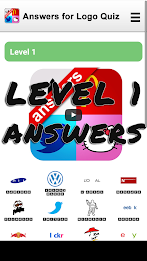 Answers for Logo Quiz Capture d'écran 2