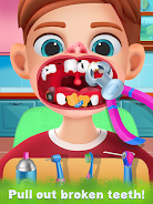 Dentist Doctor Hospital Games Captura de tela 1