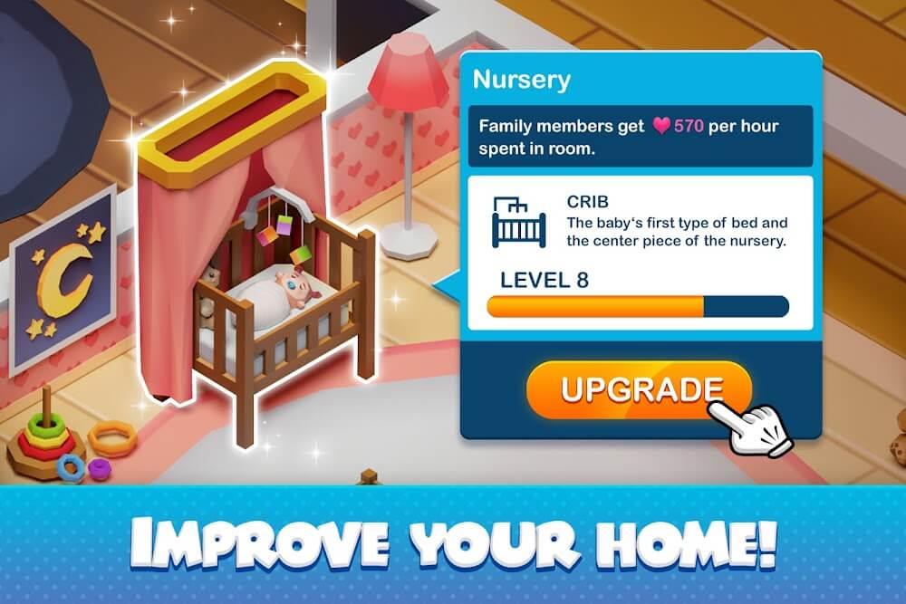 Idle Family Sim Ekran Görüntüsü 3