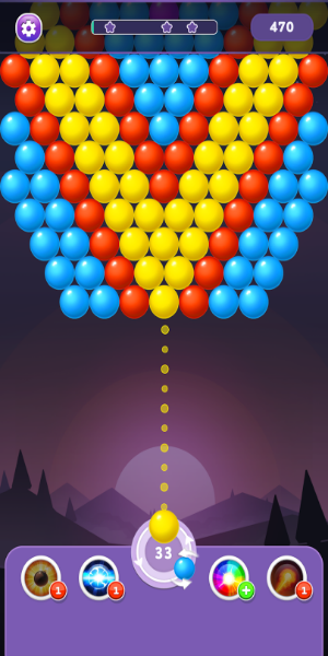 Bubble Shooter Rainbow应用截图第2张