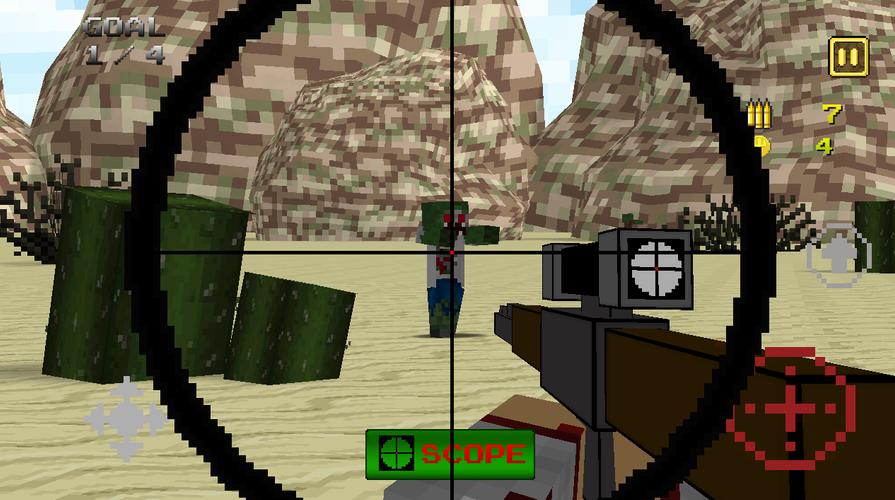 Pixel Sniper 3D應用截圖第3張