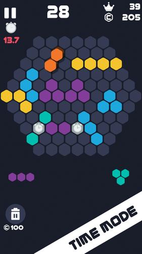 Hexa Brick: Hexagon Block 1010 스크린샷 4