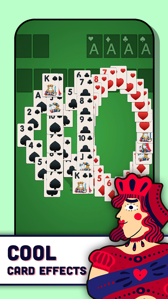 FreeCell Solitaire - Card スクリーンショット 4