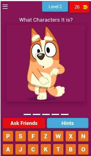 BLUEY QUIZ Ekran Görüntüsü 2