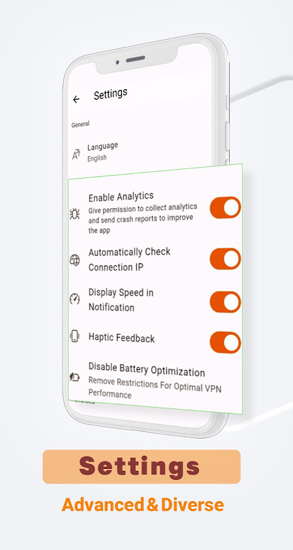 V7 Pro VPN - Fast V2ray 스크린샷 1