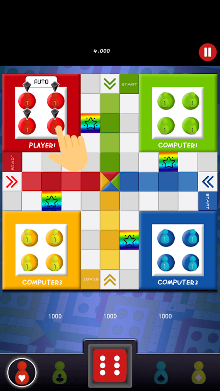 Ludo - Real Ludo Game of 2018 Schermafbeelding 3