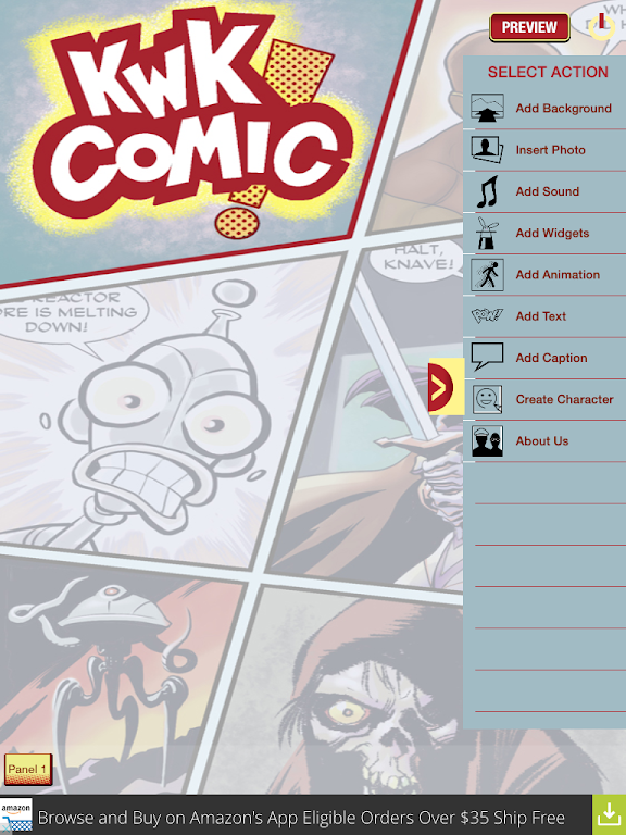 KWKComic Schermafbeelding 3