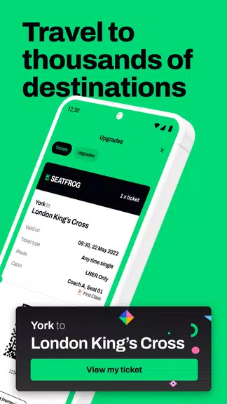 Seatfrog: Buy Train Tickets Tangkapan skrin 3