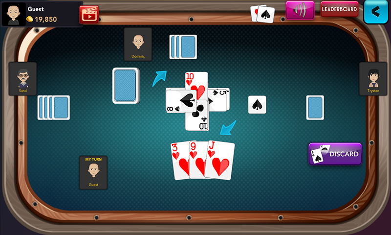 Offline Crazy Eights - Free Card Game Screenshot 4