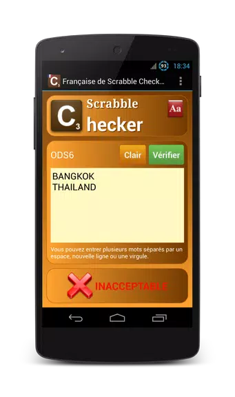 Word Checker - French Captura de pantalla 2