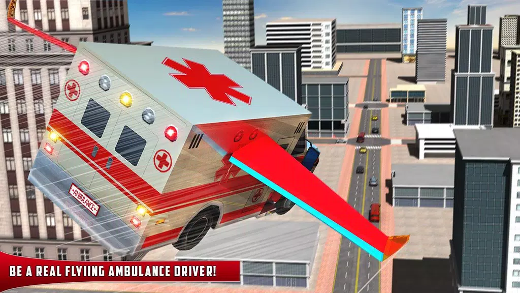 Flying Ambulance Rescue Drive ภาพหน้าจอ 1