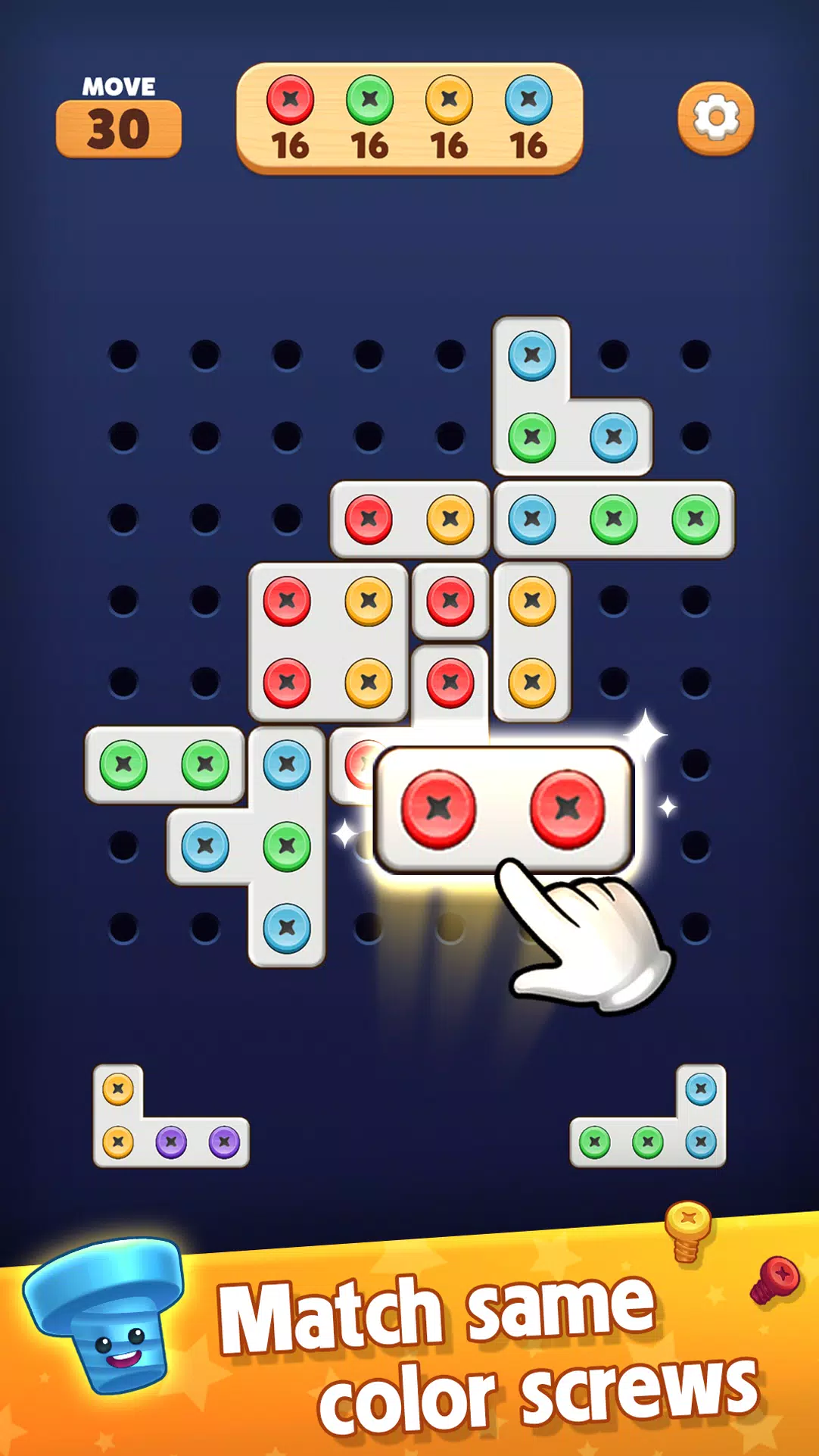 Screw Blast: Match The Bolts 스크린샷 1