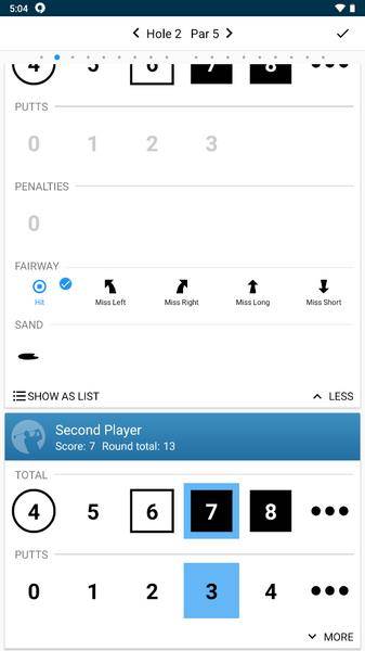 Golf Pad: Golf GPS & Scorecard Tangkapan skrin 4