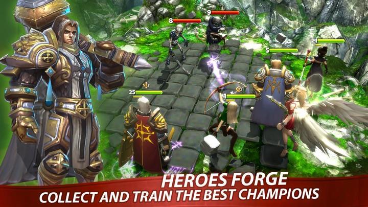 Heroes Forge: Turn-Based RPG & ဖန်သားပြင်ဓာတ်ပုံ 4