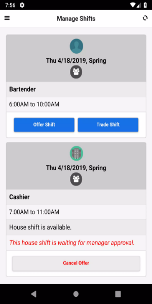 Radar Schedules Captura de tela 3