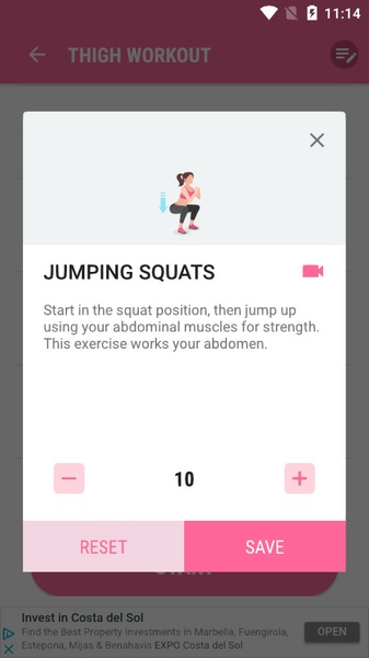 Female Fitness - Women Workout Screenshot 1