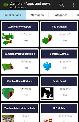 Schermata Zambia apps 1