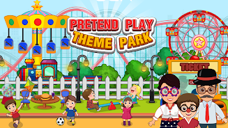 Pretend Town Amusement Park Screenshot 1