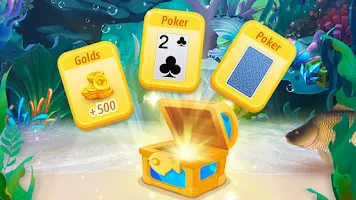 Solitaire Fish World-OceanTrip Скриншот 3