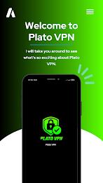 Plato VPN Super Fast Secure Captura de pantalla 1