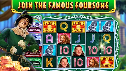 Wizard of Oz Slots Games Mod スクリーンショット 1