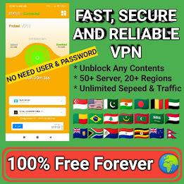 PROBASI VPN Schermafbeelding 1