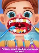 Dentist Doctor Hospital Games Captura de tela 4