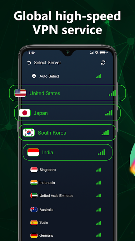 VPN Proxy：High-Speed VPN Captura de pantalla 1