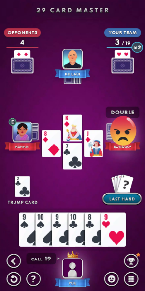 29 Card Master : Offline Game Screenshot 1