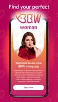 BBW: Chat & Date Curvy Women應用截圖第2張